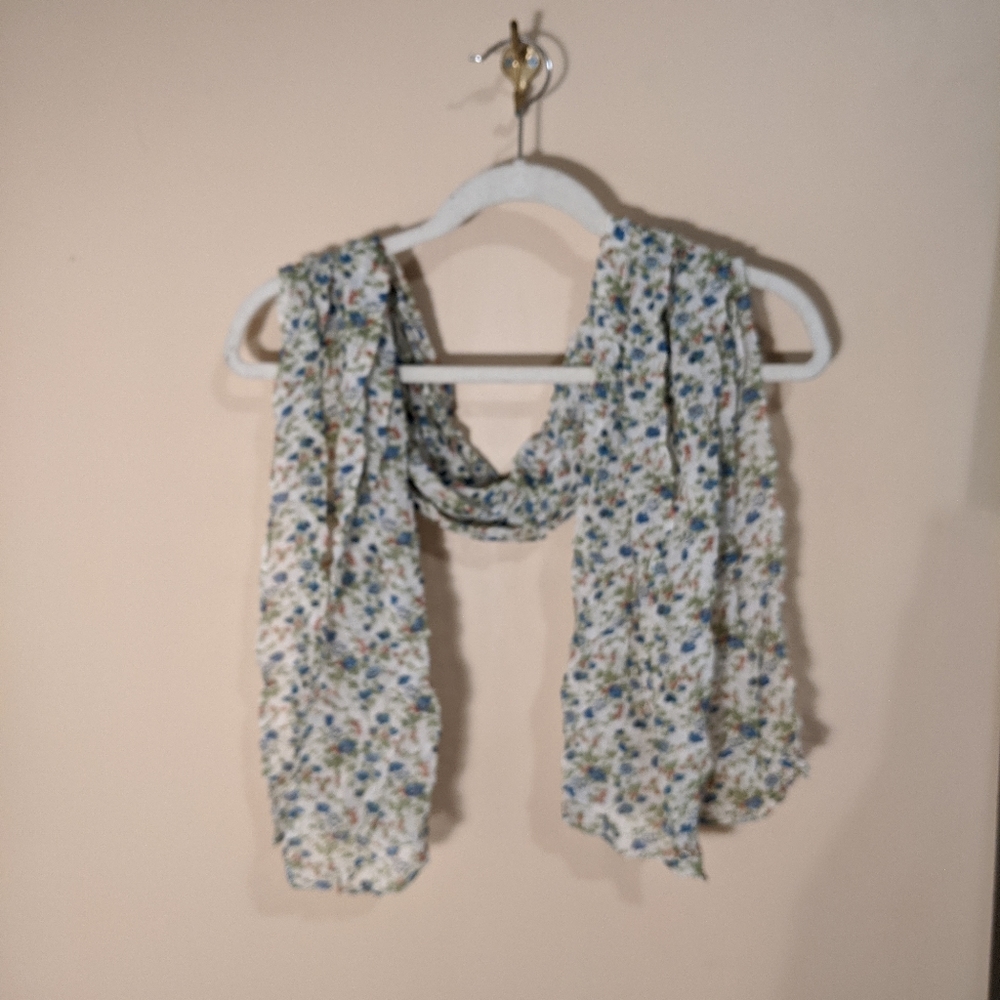 Floral scarf